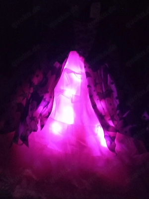 Hexenkostüm mit LED und Hut