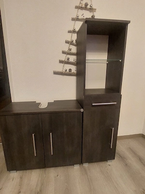 Badmöbel-Set Anthrazit 