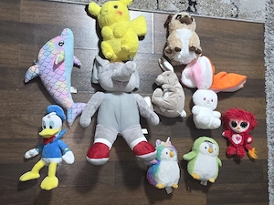 .Ich verkaufe alle meine Kuscheltiere