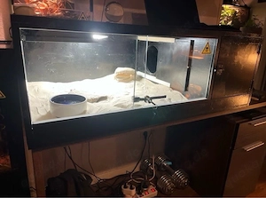 Terrarium 100x62x35 Siebdruck 