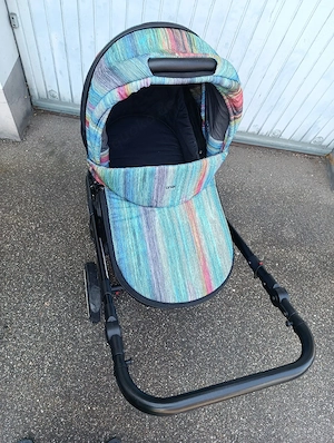Anex Kinderwagen mit Baby Schale und Sportsitz