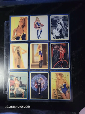 Flaxen Trading Cards 1993   komplettes Set Nr. 1 61   Susie Owens