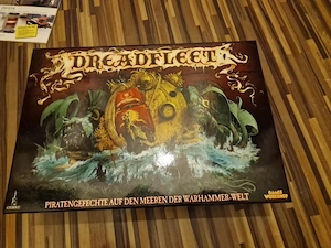 Dreadfleet Games Workshop Warhammer   Deutsch   unbespielt