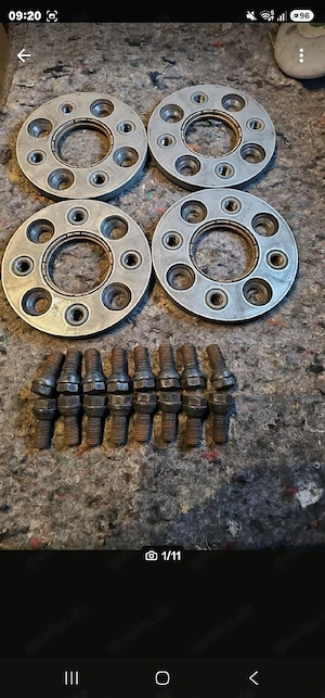 RH Lochkreisadapter Nr-15224641 64008 4x100 auf 4x100 Adapterplatten VW
