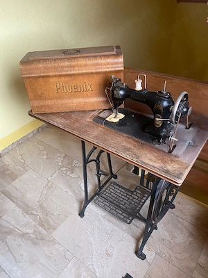 Nähmaschine antik Marke Phoenix