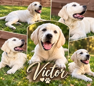 Labrador Retriever Welpe sucht eine liebevolle Familie 