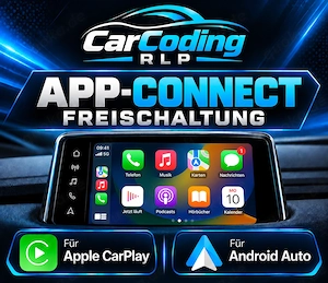 App-Connect Freischaltung für Apple CarPlay & Android Auto | MIB2 | MIB3 | für VW, Seat, Skoda, Audi