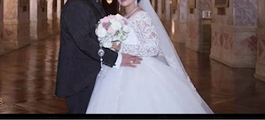 traumhaftes Brautkleid wie aus einem Märchen   ein echter Prinzessinnentraum