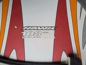 Surfbrett Fanatic Hawk, 108l, in sehr gutem Zustand.