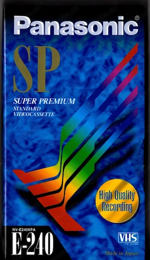 Video-Leer-Kassette Panasonic SP NV-E240XPA NEU OVP 