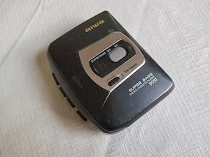 Vintage Walkman Marke AIWA Modell PS151 mit Superbass