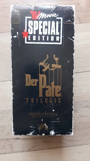 Der Pate 1-3 Paket - Jubiläumsedition [VHS]