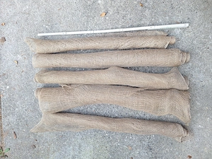 Ökologisches Armierungsgewebe aus Jute