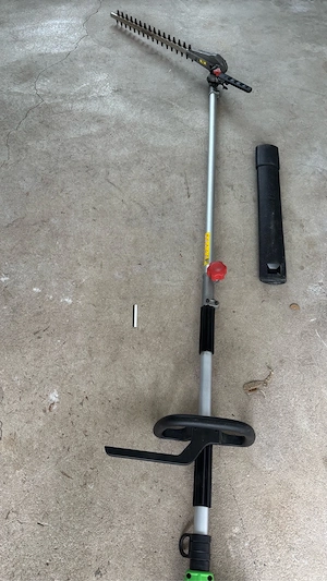 Teleskop-Heckenschere 230V Kabelanschluß 