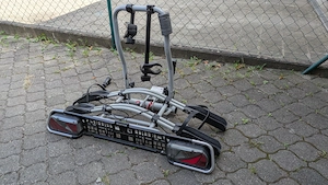 EUFAB Fahrrad Kupplungs Träger für 2 Räder (E-Bike)
