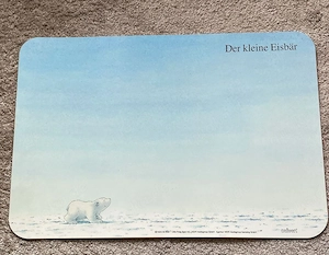 Platzdeckchen "Der kleine Eisbär"