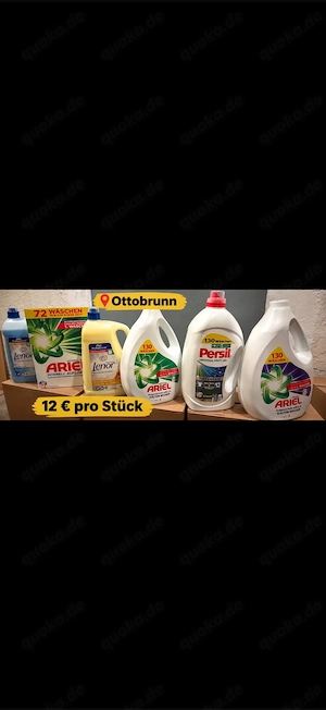 Persil Waschmittel 130 Ariel Waschmittel Lenor Weichspüler
