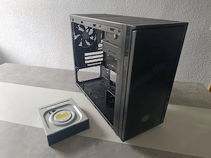Cooler Master PC-Gehäuse inkl. 2 Lüfter + LG M-DISC DVD-Brenner