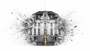 HKD S83 K0713   Die radiale Schockwelle   Kunstdruck A2 Pearl