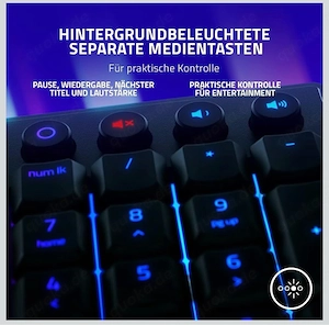Razer Ornata V3 Tastatur + Logitech G High Performance GamingMaus