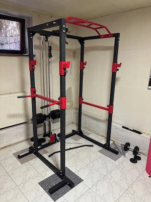 Power Rack, Kraftstation, Fitnessstation, Studioqualität