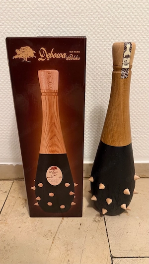 Debowa Polska Maczuga Premium Eichen-Wodka 0,7l in OVP   Rarität!