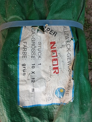 Noor Gewebeplane, 10x12m, orig. verpackt