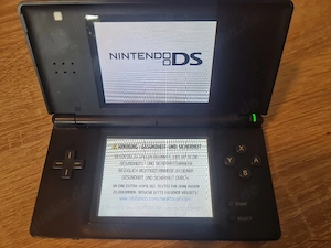 Nintendo DS lite blau + tarnfarben Schutztasche