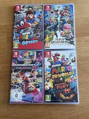 Nintendo Switch Spiele 