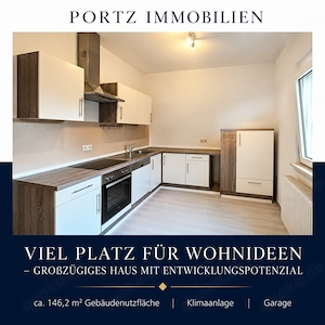 Viel Platz für Wohnideen   großzügiges Haus mit Entwicklungspotenzial 