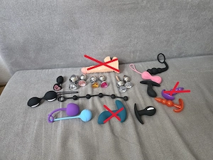 Meine geil benutzten Spielzeuge ;)