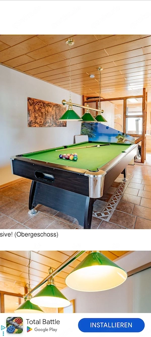 Billiardtisch für kleines Geld
