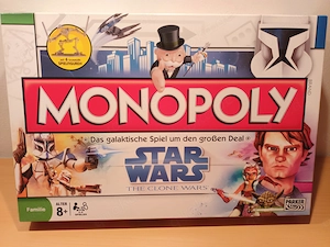 Verkaufe Monopoly Star Wars The clone Wars 