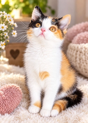 BKH Katze Kitten mit Stammbaum 
