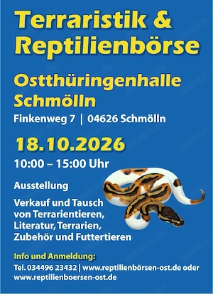 Terrarisik & Reptilien Börse Schmöllen Kornnatter 
