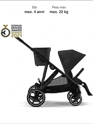 Cybex Priam Platinium 3-in-1 Kinderwagen neu 