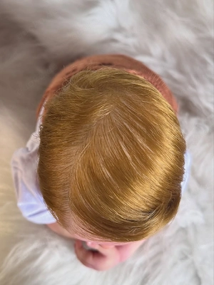 Realistische Reborn-Babypuppe Mädchen   Schlafendes Baby   Handgemachte Sammlerpuppe