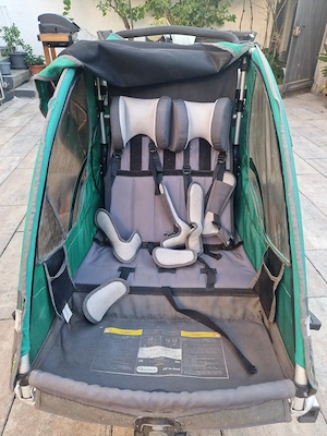 Qeridoo Sportrex 2 Kinderfahrradanhänger