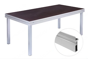 Bühne mieten | Bühnenpodeste & Bühnenteile   APQ Stage