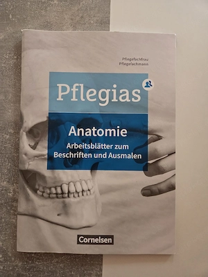 Pflegias Anatomie   Arbeitsblätter zum Beschriften und Ausmalen   NEUWERTIG