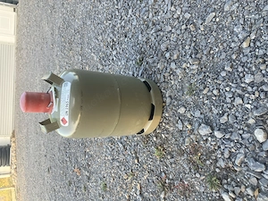 Gasflasche grau 11 kg leer