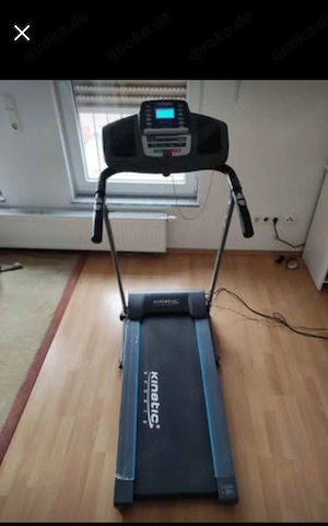 Kinetic Sports KST2700FX Laufband klappbar elektrisch 500 Watt leiser Elektromotor, 12 Pogramme, bis