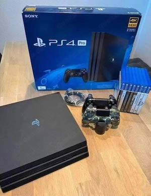 Sony PlayStation 4 + 8 Spiele 