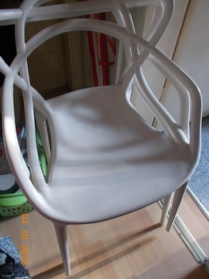 2 Designer-Armlehnstühle MASTERS by Kartell