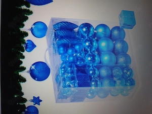 Christbaumschmuck Kunststoff 