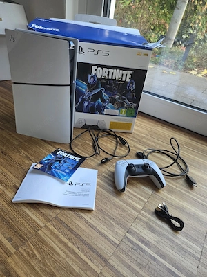 PlayStation 5 - PS5 - Slim Disc Edition - 1TB - OVP - Controller - Fortnite