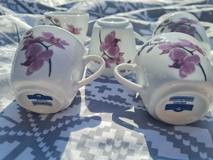 orchideen tassen 6er set Van Well
