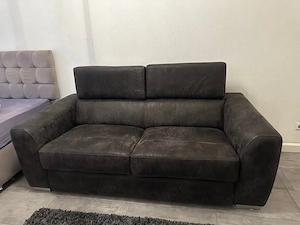 2er Couch mit verstellbarer Kopfstütze 
