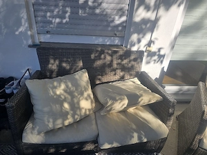 Rattan Möbel 4 set
