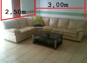 Leder Couch 